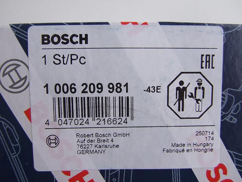 Bendiks bosch oe toyota