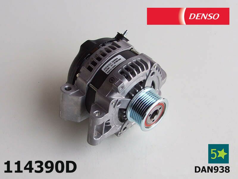 ALTERNATOR DENSO 12V 100A TOYOTA AVENSIS, AURIS 2.0-2.2D 2005-