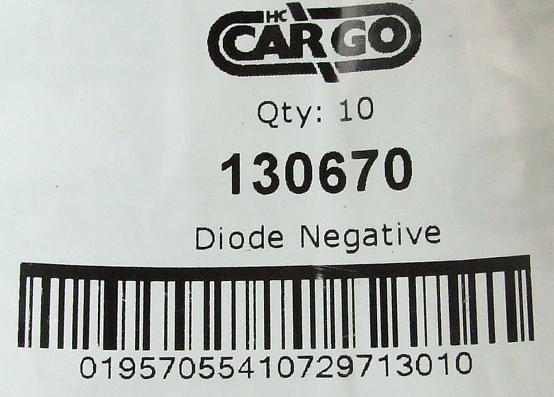 Diode negativne 25a