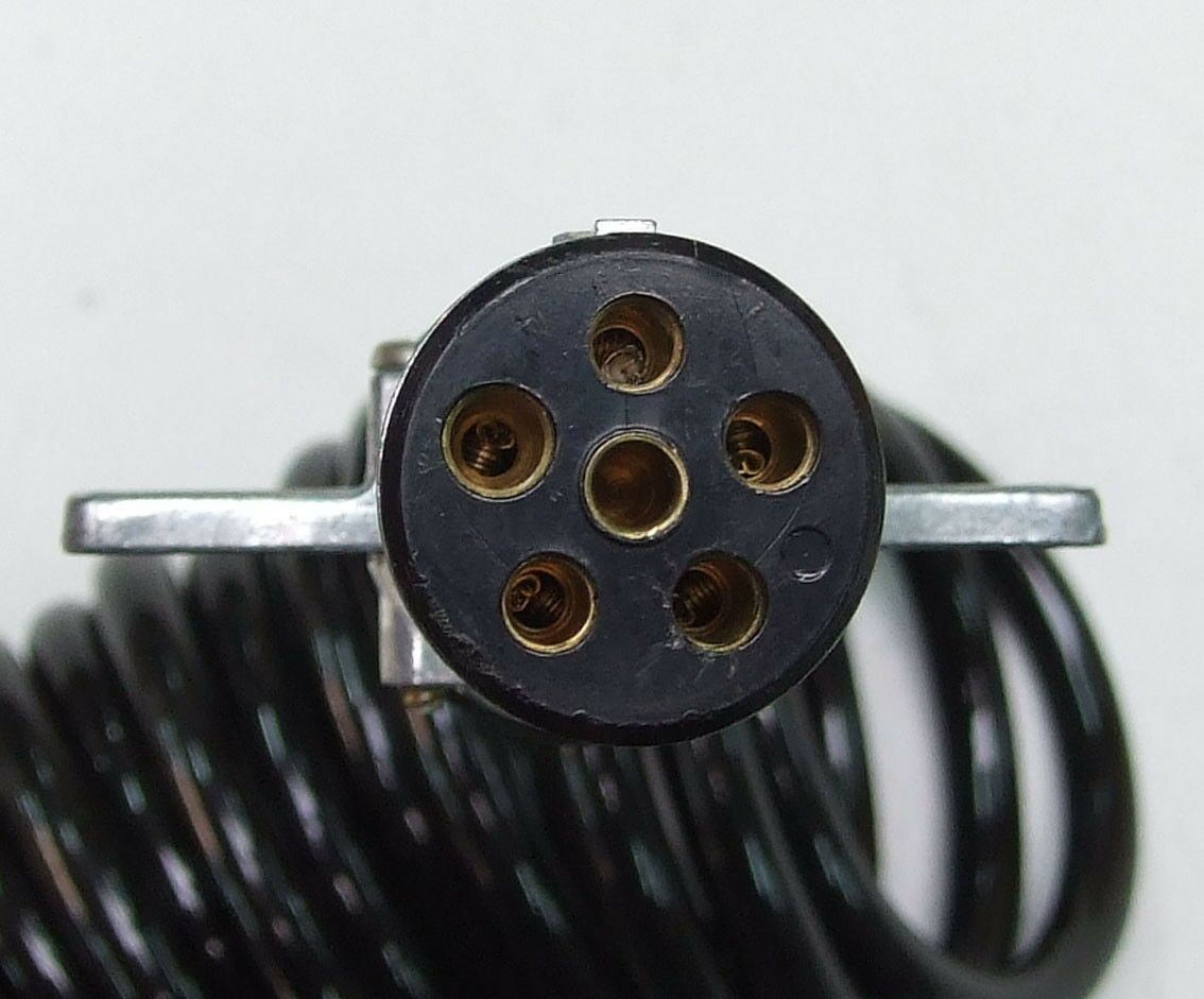 Spiralni kabel 3-5 m traktorski metalni utikaci