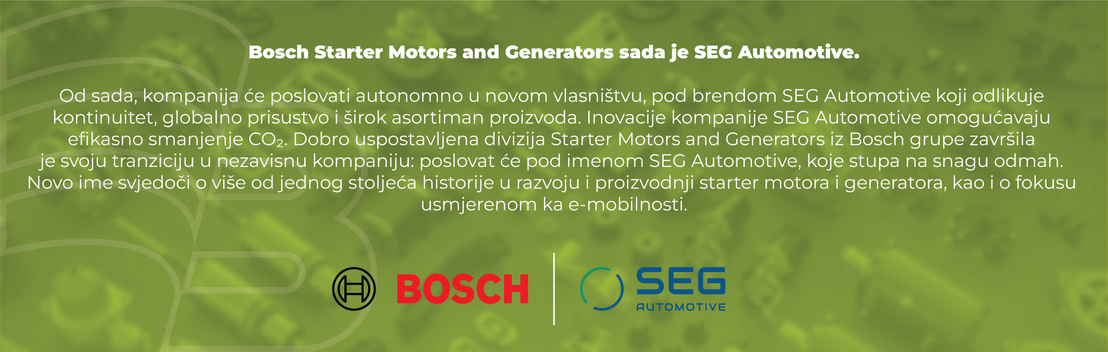 BOSCH SEG