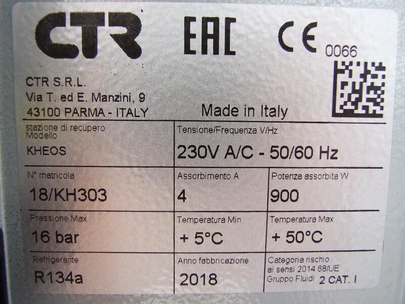 Stanica za punjenje auto klime r134a - kheos