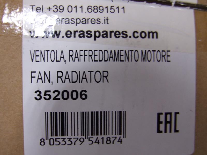 Ventilator hladnj. motora 400w 388mm - p307-308-p3