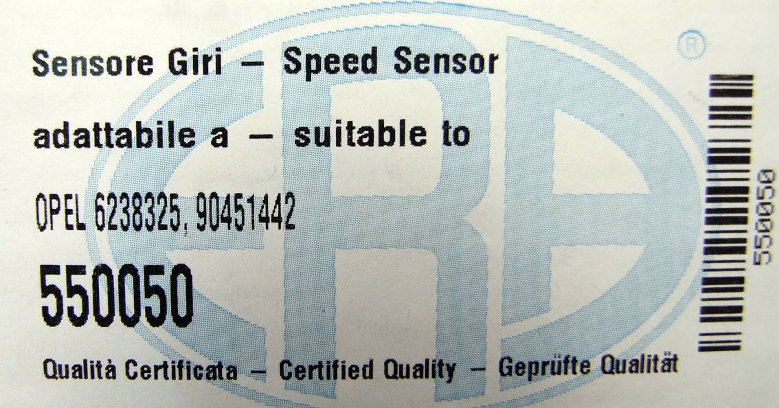 Senzor radilice opel corsa b 1-4 1993-astra f 1-6