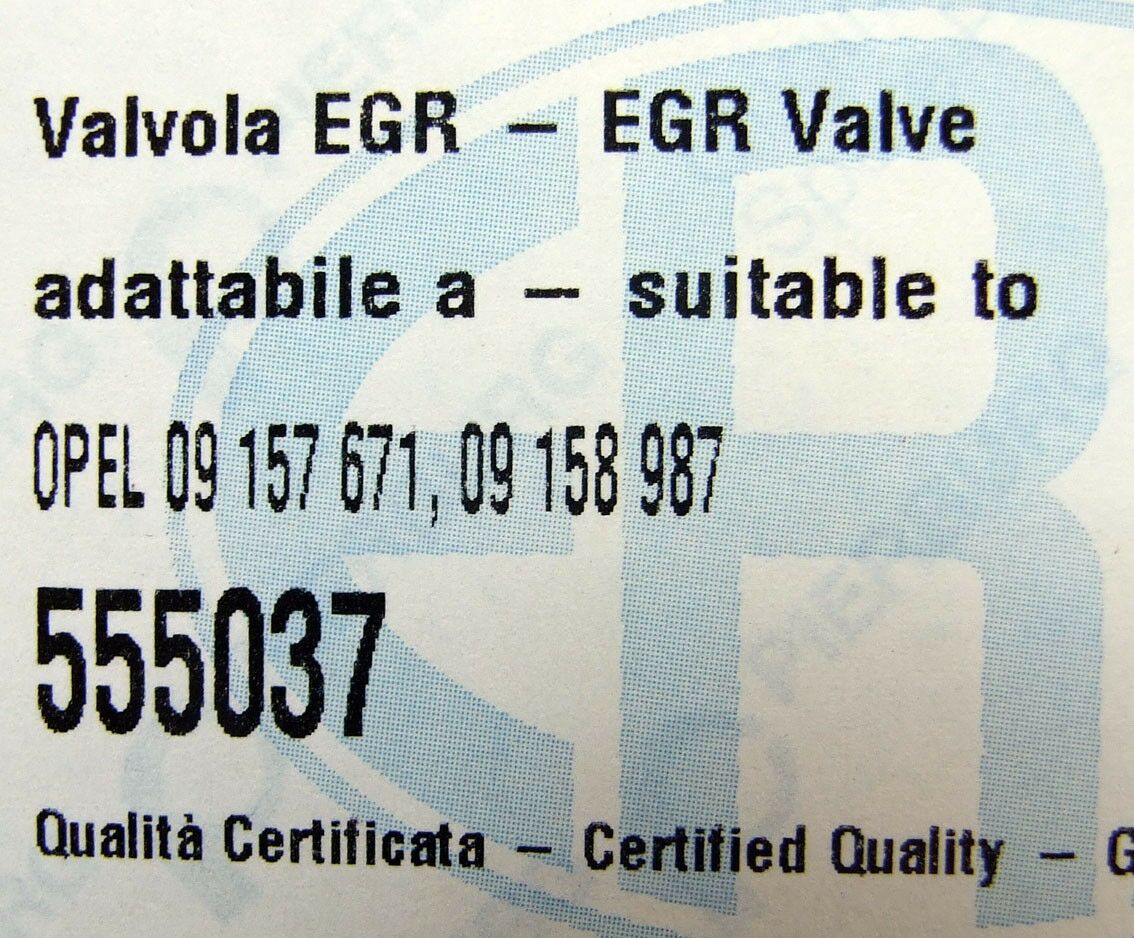 Egr ventil astra h gtc 1-4 2005-corsa c 1-2 16v