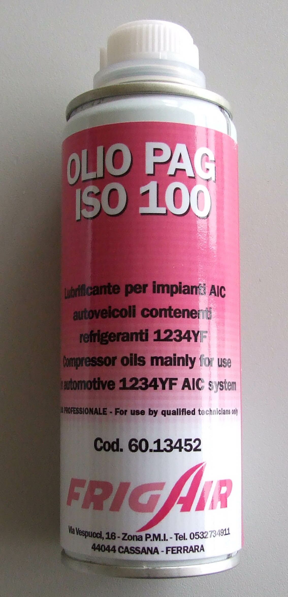 Ulje sint. pag 100- za freon r1234yf